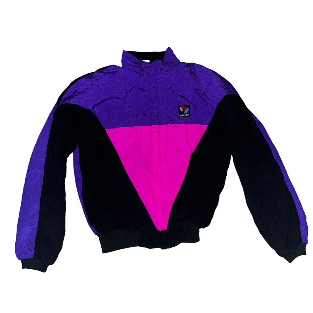 bellwether vintage ski jacket pink/purple size medium